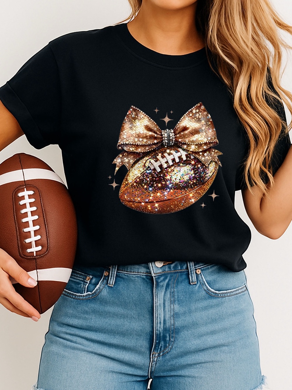 Football tees pick 1 made to order S M L XL New many to choose from be ready - Picture 13 of 16